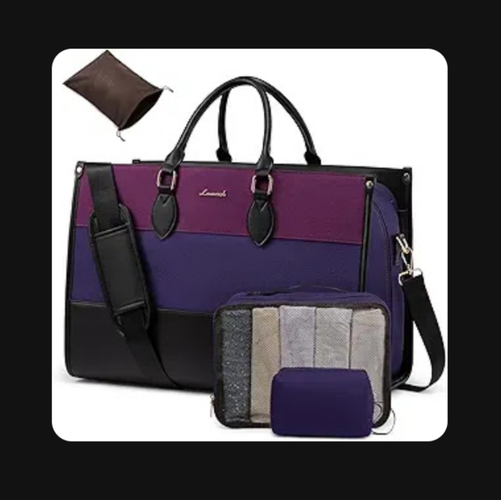 Weekend travel bad plus laptop compartment